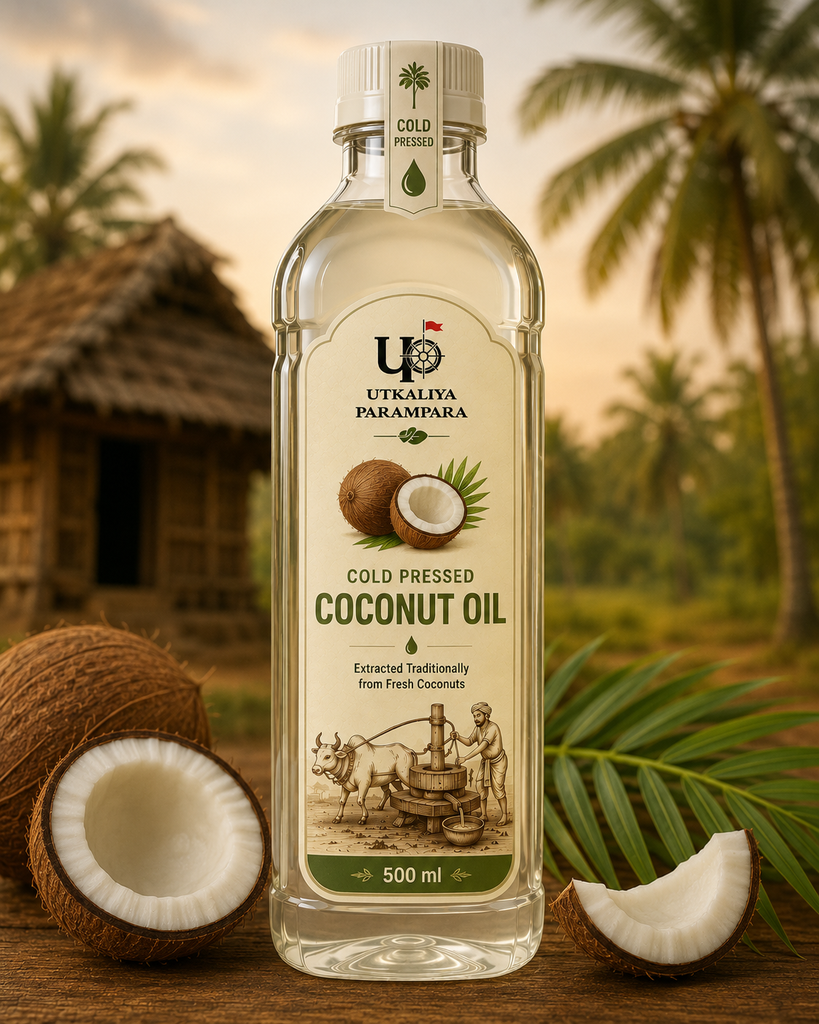 नारियल का तेल /ନଡ଼ିଆ ତେଲ /  Coconut oil