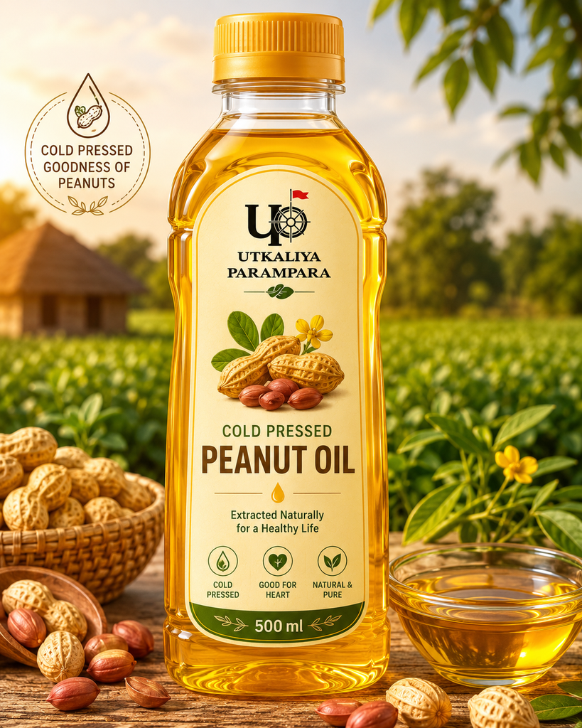 मूँगफली का तेल / ବାଦାମ ତେଲ /Peanut oil