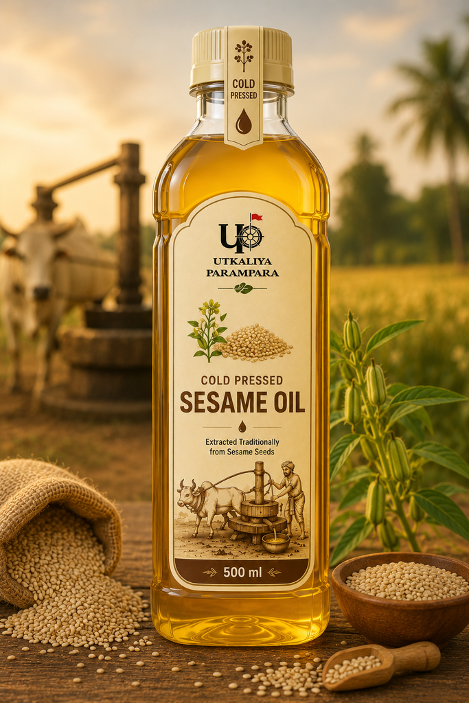 तिल का तेल / ରାଶି ତେଲ / Sesame oil
