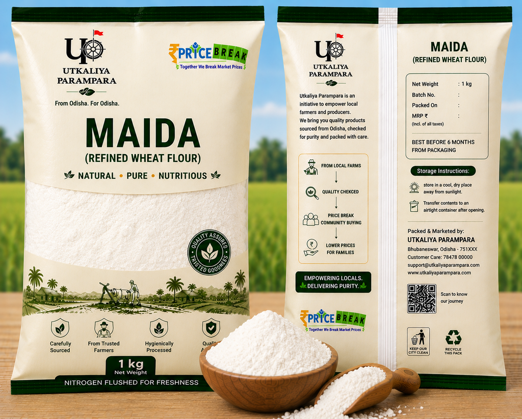 मैदा / ମଇଦା / Refined Wheat Flour